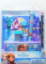 DISNEY FROZEN ELSA 10-Pc. Value Pack Back-to-School Pencil Case Supply Set  24