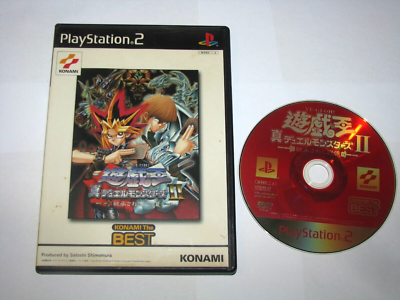 Yu-Gi-Oh Shin Duel Monsters II Yugioh Best no manual PS2 Japan