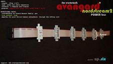 Avantgarde Sound  6-Outlet  Nordstream2  Eurorack Flying Power Bus Cable Ribbon