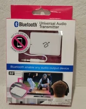 Aluratek Universal Bluetooth Universal Audio Transmitter in White