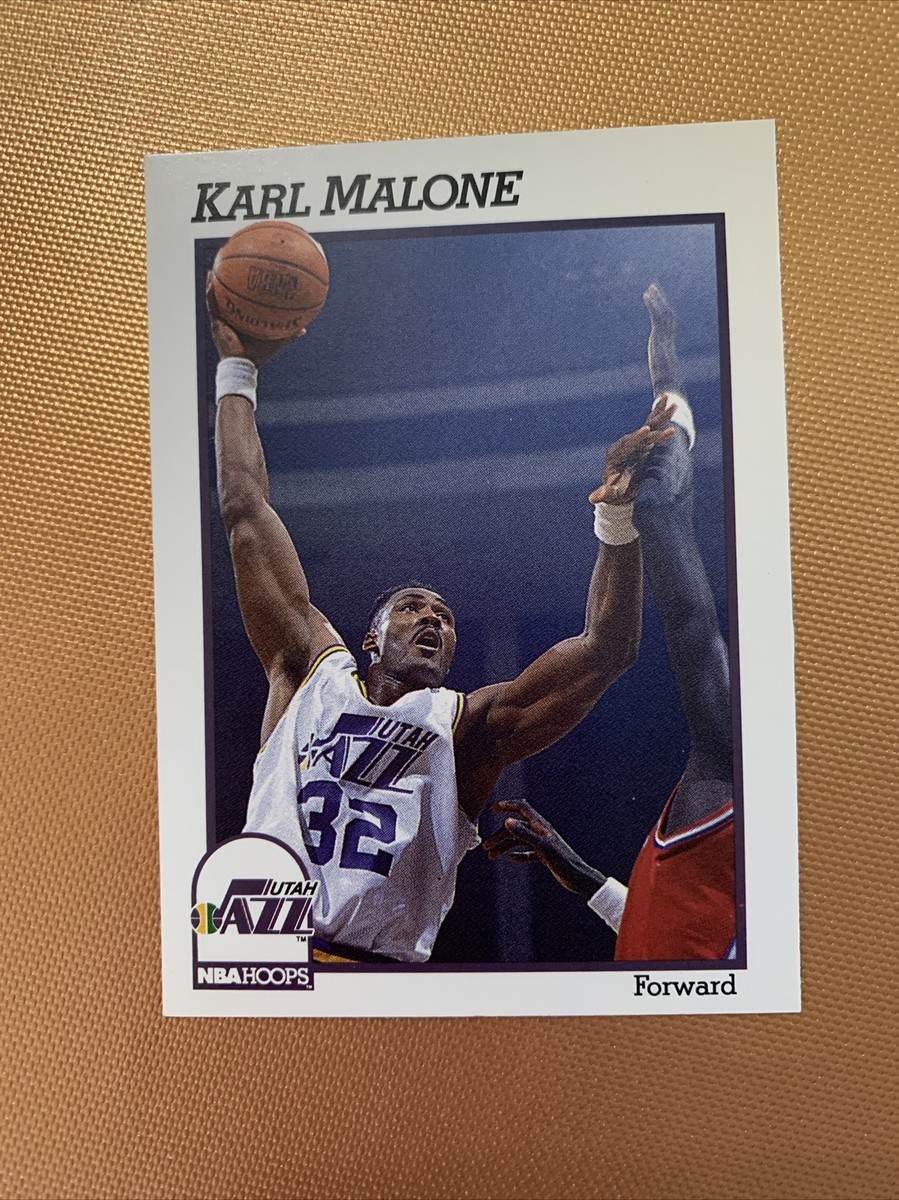 シングルカード NBA Karl Malone 11 1991 NBA Hoops Karl Malone #211 Baseball Card | eBay