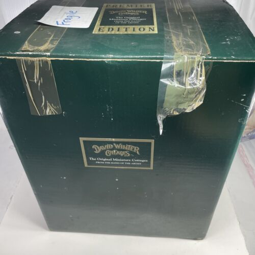 Vintage 1994 David Winter Cottages Quindene Manor Premier Edition /1500 Box COA - Picture 21 of 24