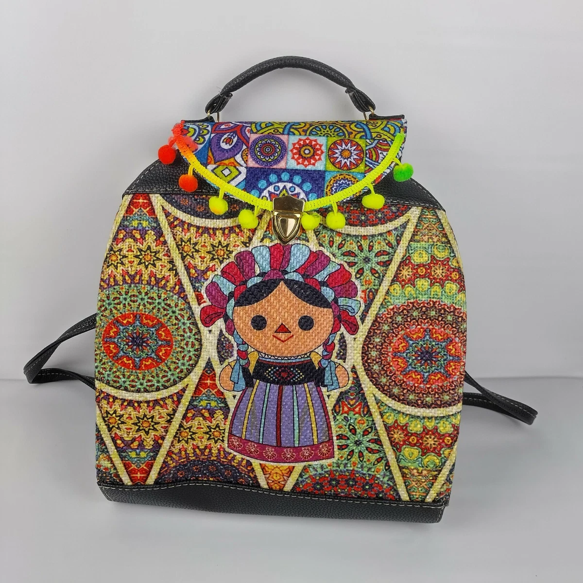 Handmade mexican backpack cheap
