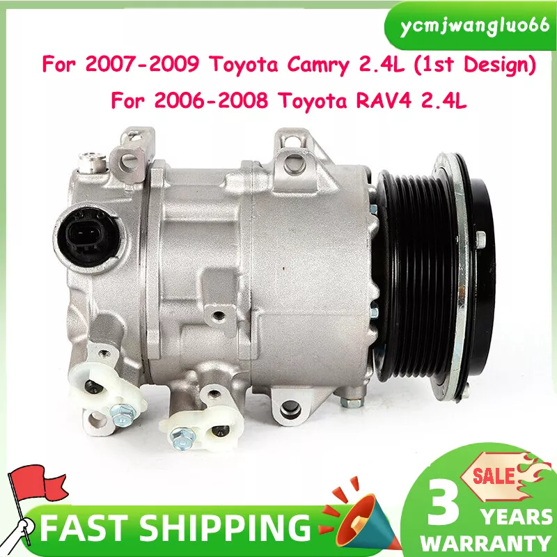 A C AC Air Conditioner Compressor For Toyota Camry 2007 2009 RAV4 2006 2008 2.4L