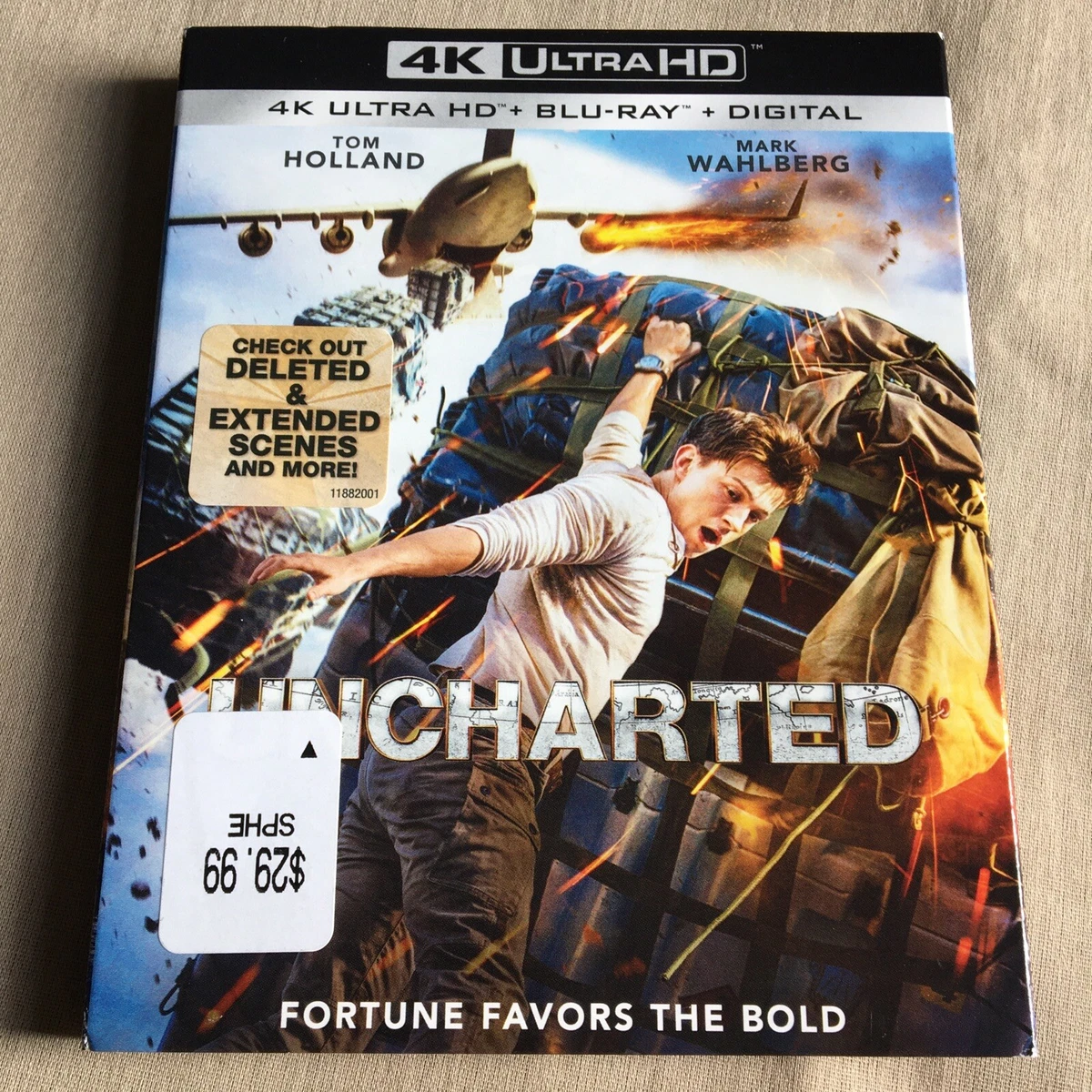 Uncharted DVD Release Date May 10, 2022