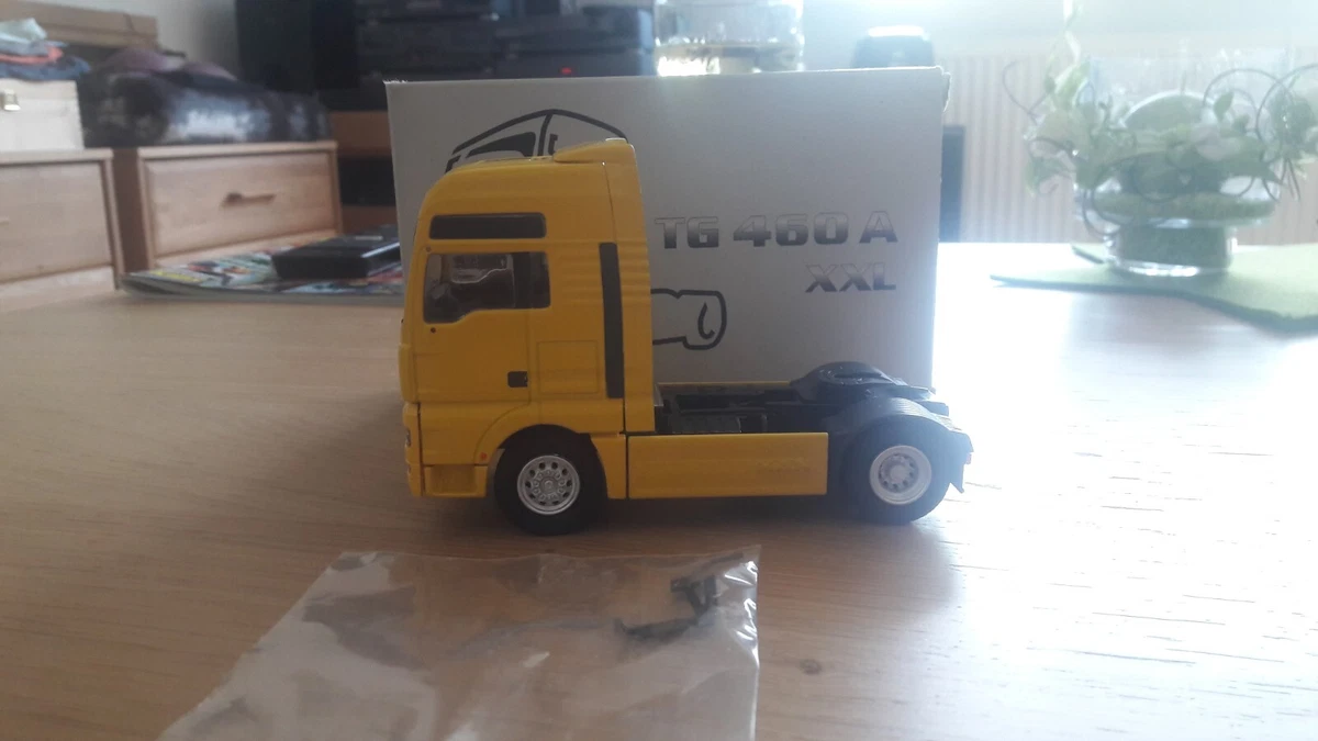 Conrad 1:50 - MAN F 90 Talbert Semi-Remorque Titschkus #4112 - Édition Limitée