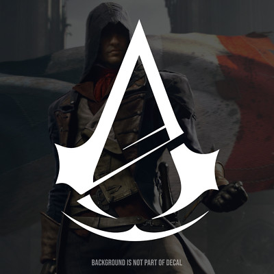 Assassin's Creed Unity Logo Vinyl Decal Sticker