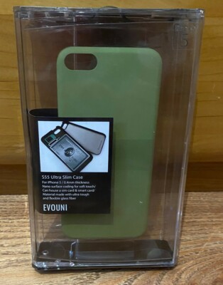 EVOUNI S55-2OG Ultra Slim Hülle für iPhone5 (grün), Neu, unbenutzt