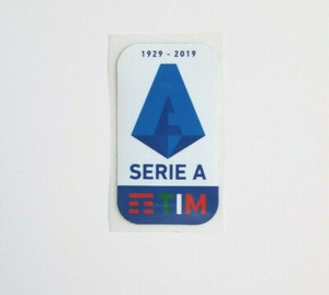 Official Serie A TIM 2018/19 Football Shirt patch badge Calcio Ronaldo