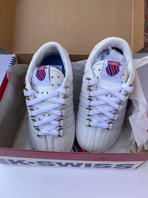 K-Swiss Classic Triple White Infant Sz Baby Casual Sneakers