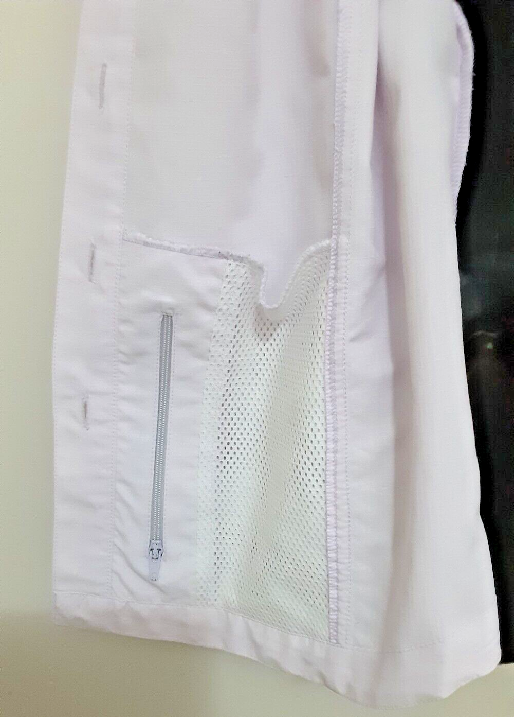 SIZE 12 WOMENS PALE LILAC PINKISH LONG SLEEVE KATHMANDU ROLL UP TAB