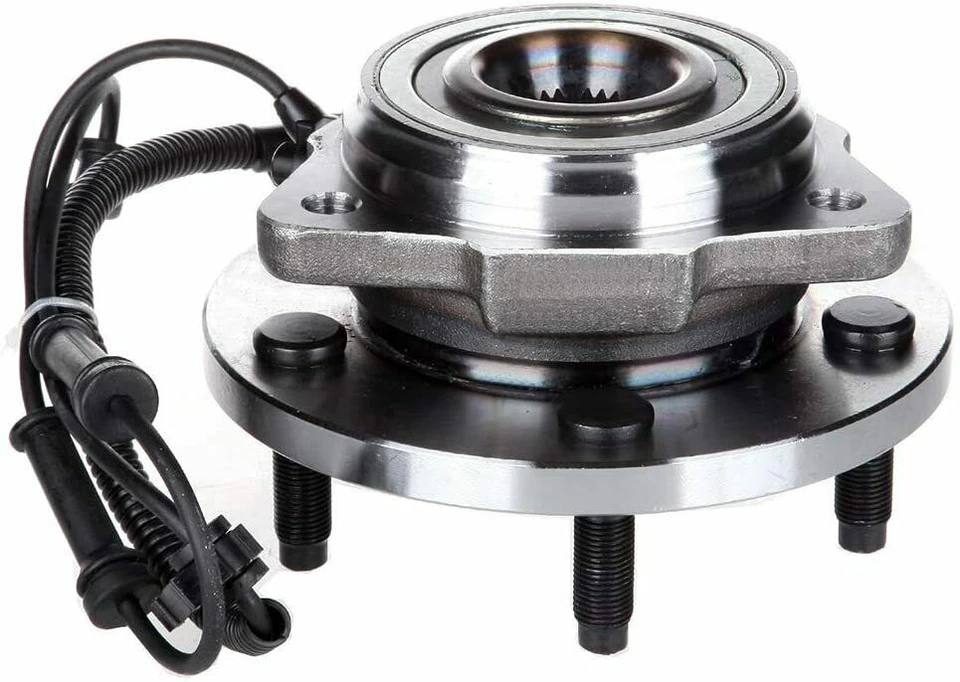 Conjunto de buje y cojinete de rueda delantera MOOG para Jeep Wrangler 2007-2010 con ABS 513272 Foto 4 de 4