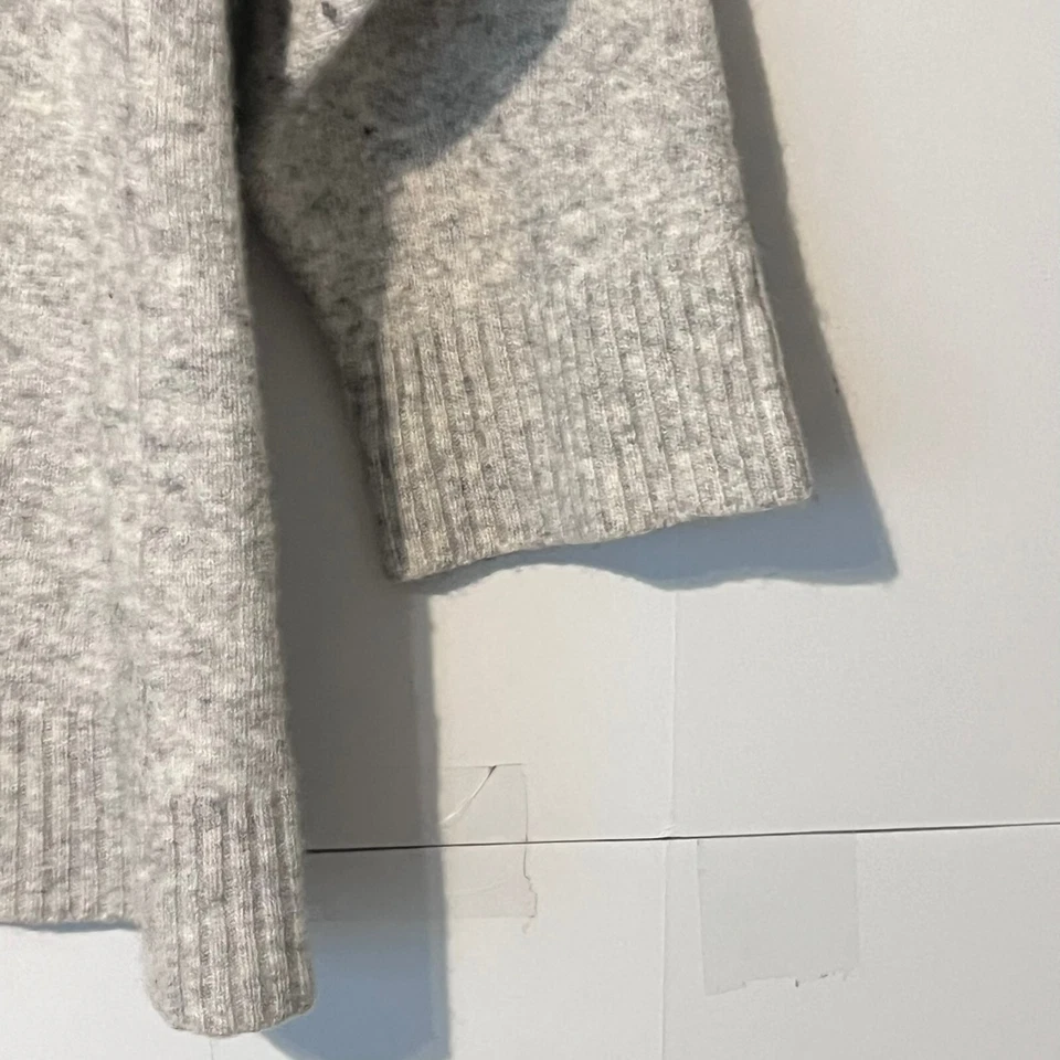 Suéter Ann Taylor Mujer Talla XS Gris Claro Ultra Suave Acrílico Poliéster Rayón Foto 3 de 4