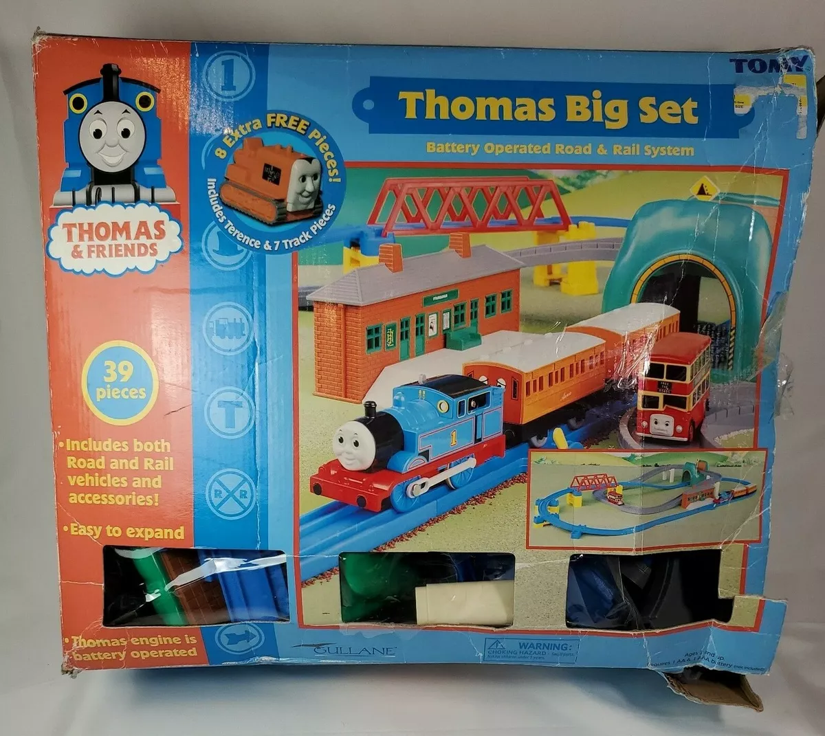 Tomy Thomas Friends Big Train Set 7402 44 Pieces NO TRAINS TOMICA WORLD