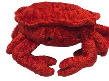 Pier 1 Imports 11" Red Crab Plush Stuffed Animal Sea Ocean