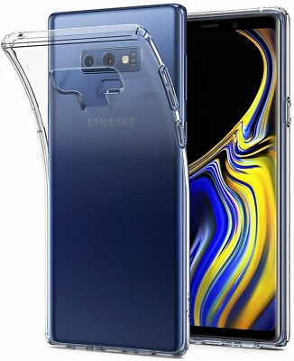 Samsung Galaxy Note 9 Clear Case Soft TPU Bumper Cover Hybrid Anti-Scratch Slim 