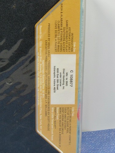 Jeff Foxworthy Games Rednecks Play Cassette Tape Sealed Mfd. for BMG - Picture 3 of 5