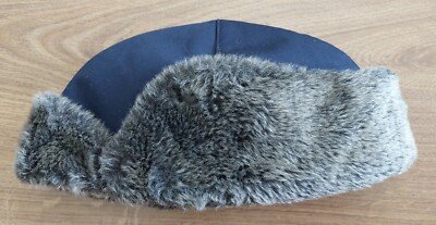 Cima railwayman's hat, blue+grey size EU 57, small used, SBB CFF FFS Switzerland