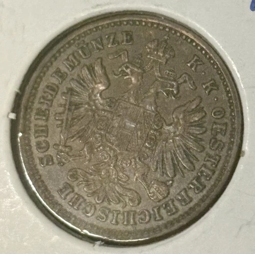 1885 Austria Kreuzer — photo from the most recent tracked eBay sale