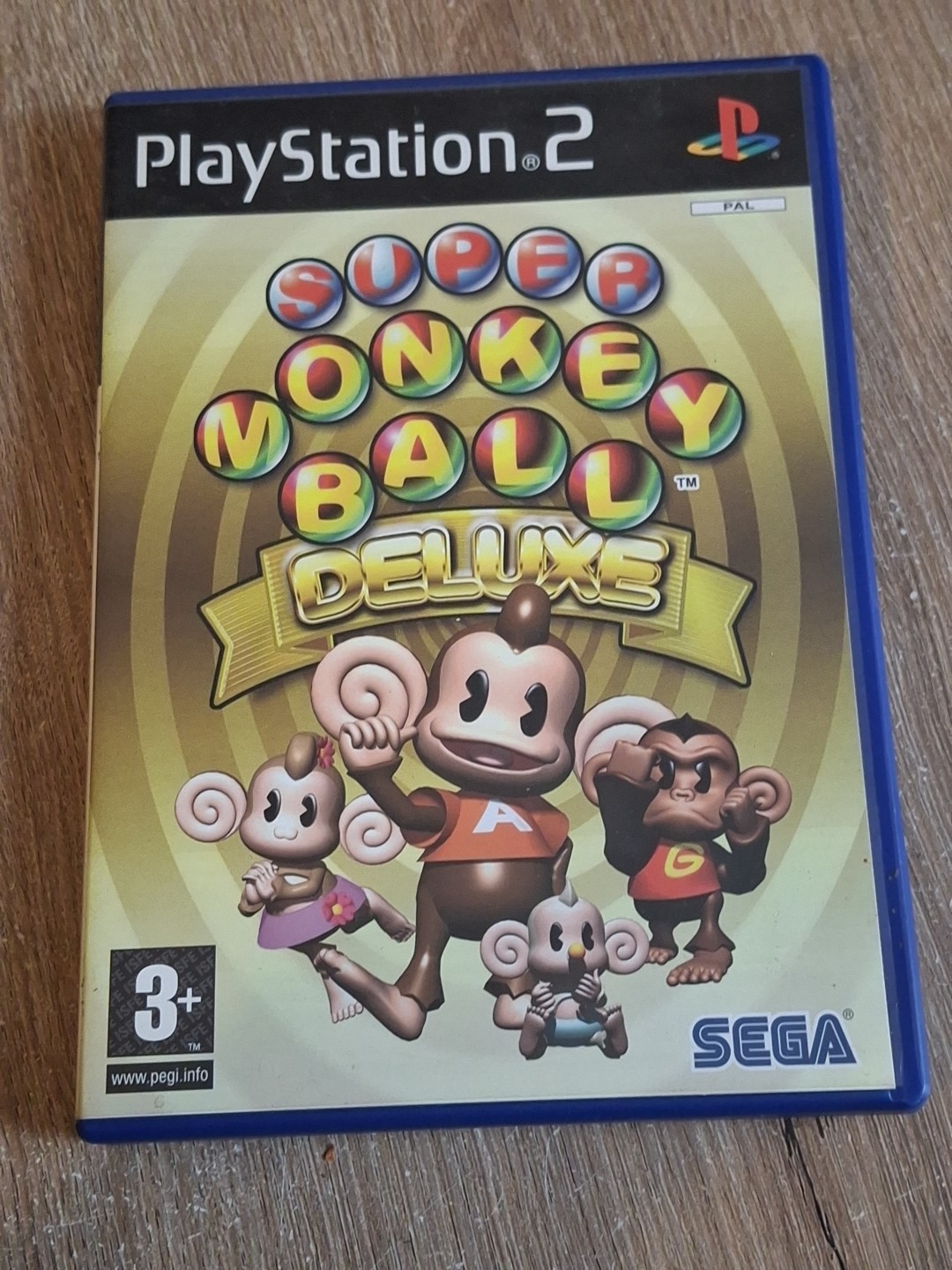Jeu Vidéo Console Playstation 2 Ps2 : Super Monkey Ball Deluxe 