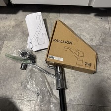 Brand New IKEA KALLSJON Chrome Plated Single Pillar Faucet 004.863.51