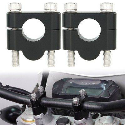 1 Pair 22mm Handlebar Riser Adapter Mounting Kit Fit For Yamaha TW200 1987-2024