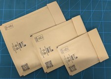 10 buste postali imbottite foderate a bolle taglia 1, taglia 3 o taglia 5