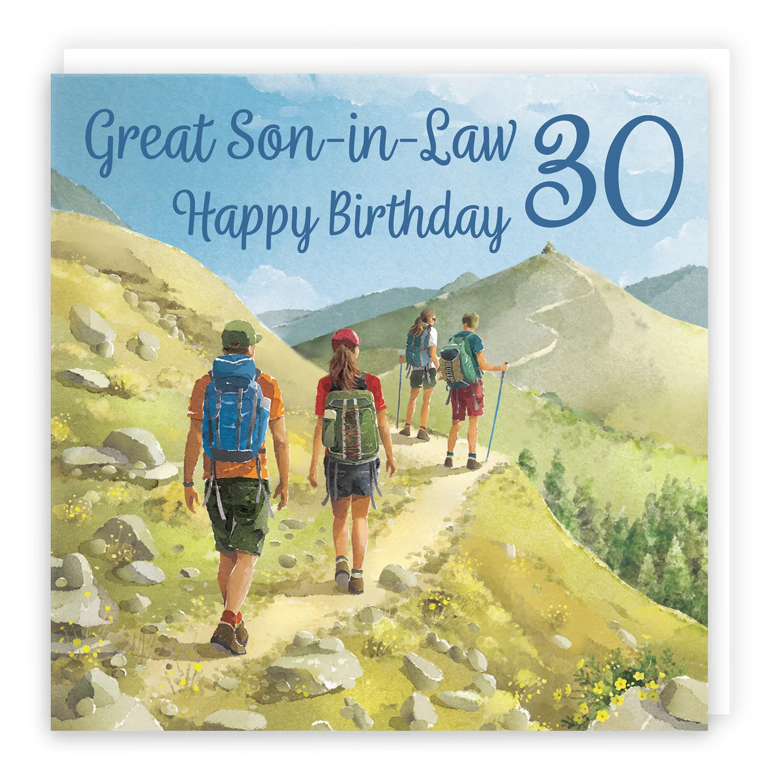 30th Son In Law Walking Birthday Card Milo's Gallery