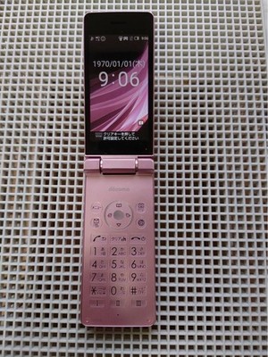SHARP PINK SH-02L AQUOS KEITAI 2 JAPAN ANDROID FLIP PHONE UNLOCKED 4G Japan