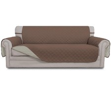 Reversible Couch Cover for 3 Cushion Couch Sofa Cover for Dogs Water Resistan...