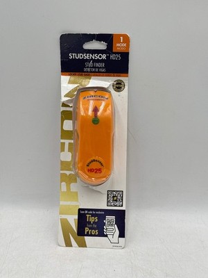 Zircon Stud Finder StudSensor Edge-Finding HD25 Wall Wood & Metal Stud Finders