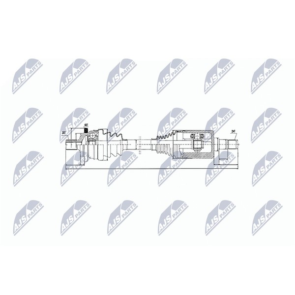 NTY NPW-ME-027 Antriebswelle-image
