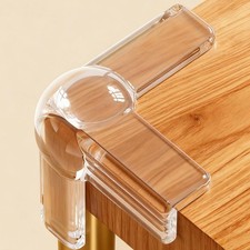 Table Corner Covers Baby Safety 12 Pack 1.57"L x 1.57"W x 1.57"T, Transparent