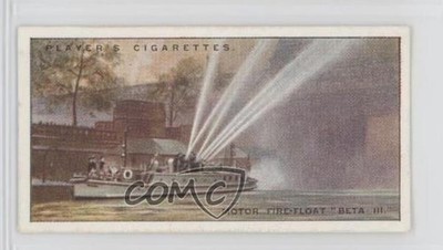 1930 Player's Fire-Fighting Appliances Tobacco Motor Fire-Float Beta III #46 z6d