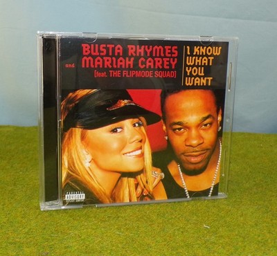 BUSTA RHYMES & MARIAH CAREY - I Know What You Want - CD Single mit rarem Cover