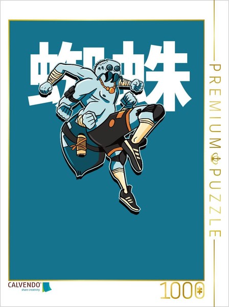 Calvendo Puzzle Spinnen Samurai | 1000 Teile Lege-GrößE 64X48Cm Foto-Puzzle FüR-image
