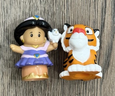 Fisher Price Disney Little People Aladdin - Jasmine & Rajah HTF Rare (2015)