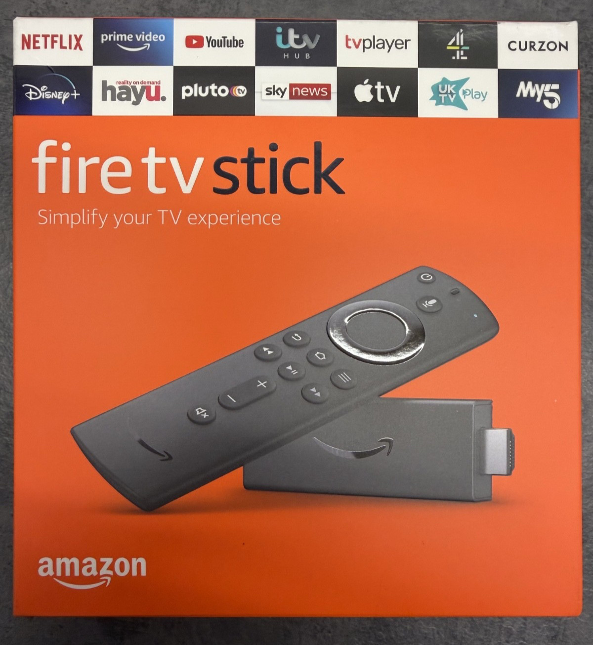 Amazon Fire Stick TV Firestick Streaming HD Alexa Voice Remote FIRE OS - 3rd Gen