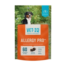 VetIQ Allergy Pro+ Soft Chews for Dogs Allergy Relief & Immune Support