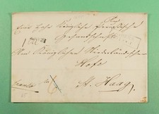 DR WHO 1955 GERMANY STAMPLESS F/L MOERS TO NETHERLANDS R32840