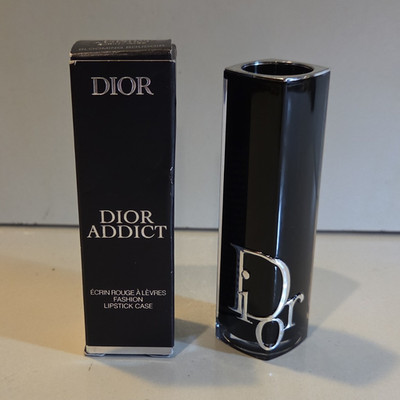 NIP New Rare Dior Addict Fashion Lipstick Case - Blooming Boudoir Black Design