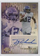 2022 Panini Illusions Rookie Signs Gold 24/25 Ty Chandler #RS-TC Auto e6p