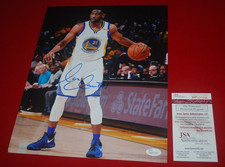 IAN CLARK Golden State Warriors Signed 11x14 JSA witness GO DUBS COA WP337296