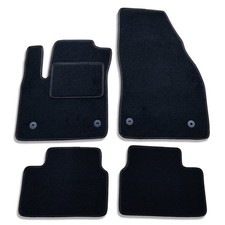 4-teiliges Velours Fußmatten Set für Opel Meriva B 2010 - 2017