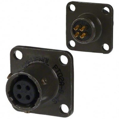1Pc Amphenol Industrial Operations PT02A-8-4S CONN RCPT FMALE 4P GOLD SLDR