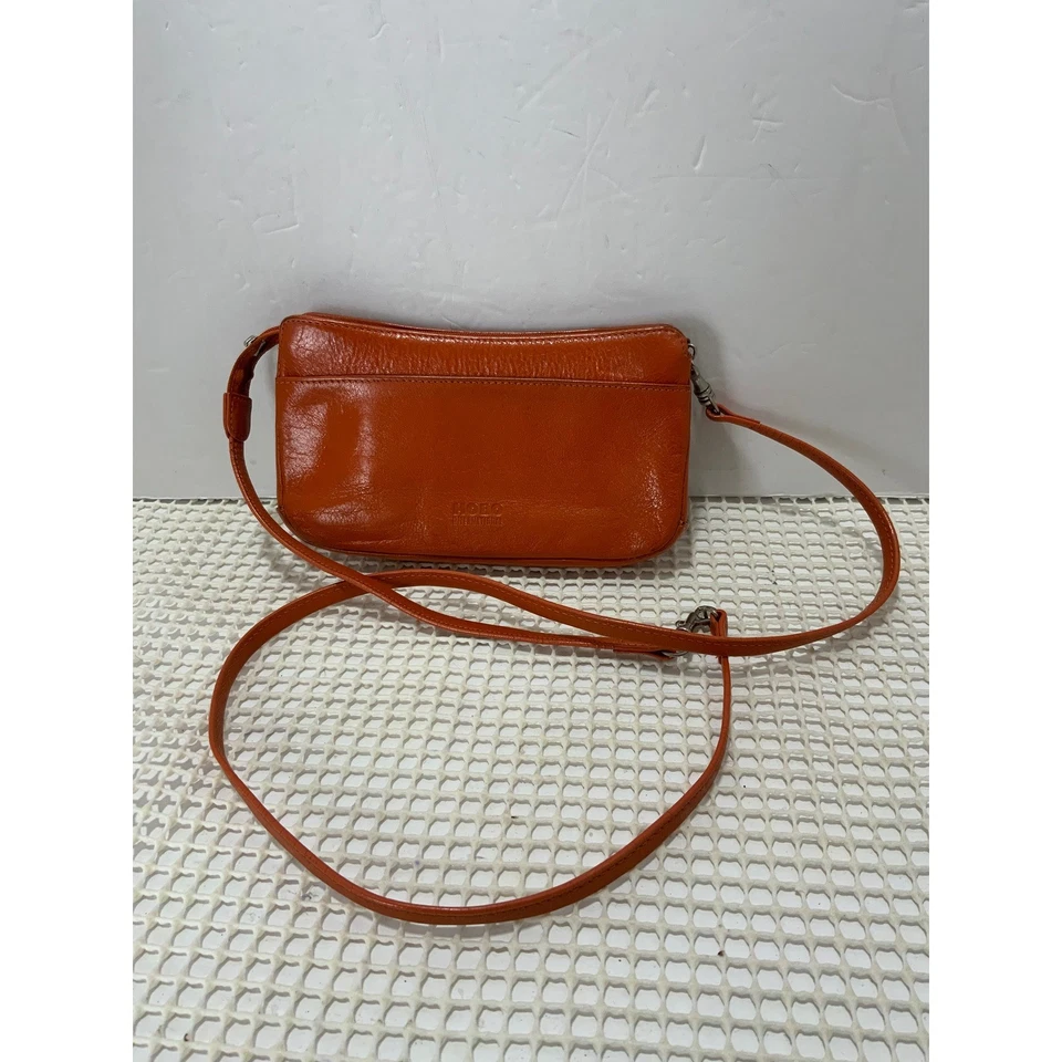 Bolso Bandolera Hobo International Cuero Mandarina Naranja Foto 2 de 4