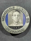 WW2 WWII US Army Military Home Front Worker Badge Heald Machine Co Worcester MA