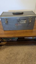 Craftsman Mechanics Metal Toolbox Gray 18 X 9 X 8 No Tray Fathers Day
