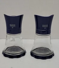 Kuhn Rikon Mini Spice Herb Salt Pepper Grinder Mill Blue Set Of 2