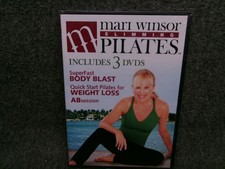 Mari Winsor Pilates 3 DVD Slimming SuperFast Body Blast Weight Loss ABsession